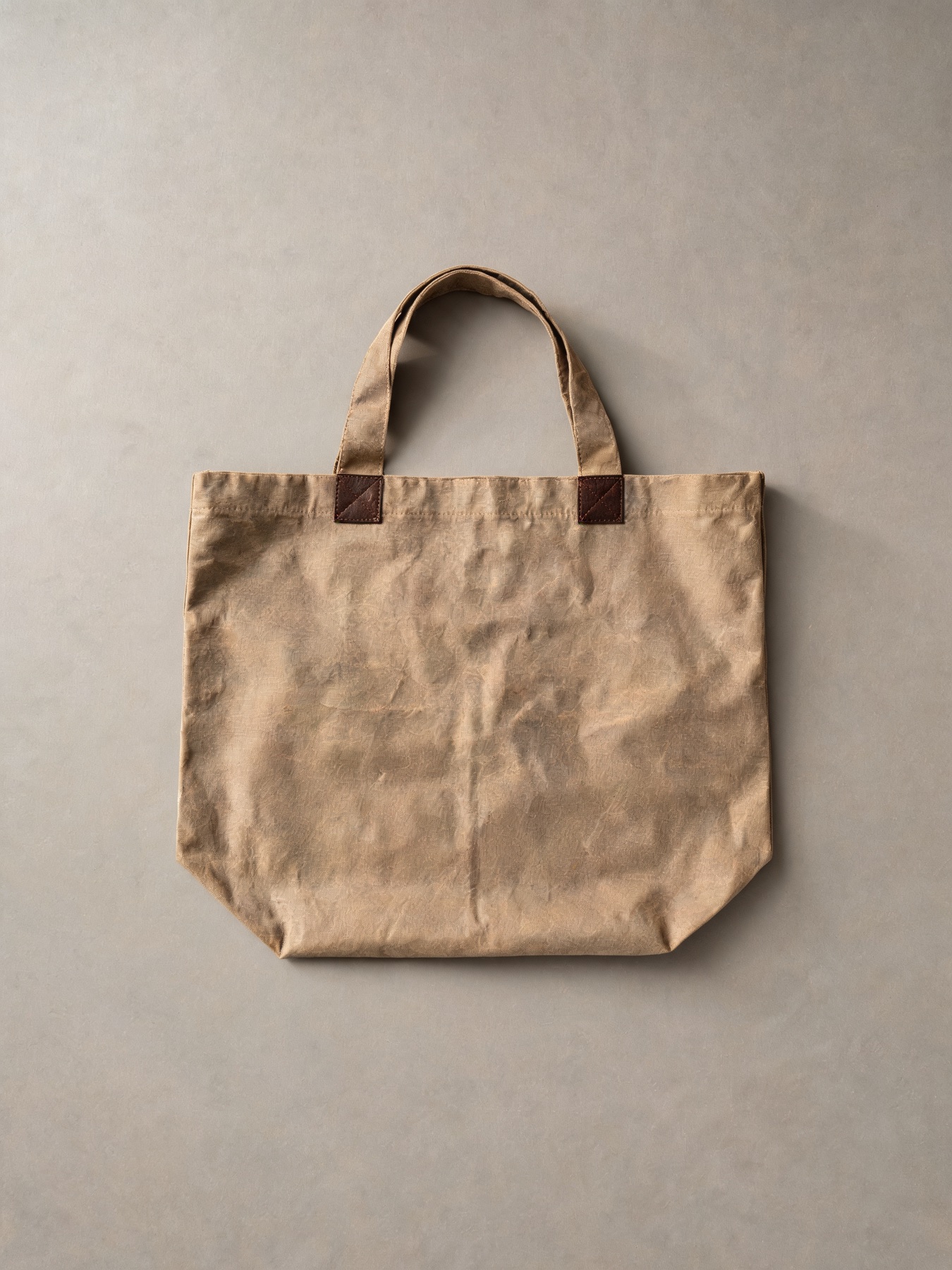 Waxed Cotton Tote